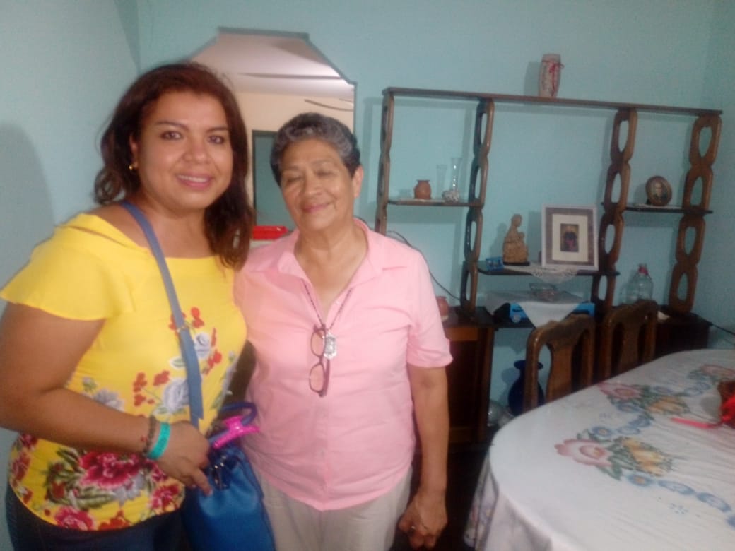 Hna. Margarita Rodríguez atiende realidad social en Honduras Hna. Margarita Rodríguez atiende realidad social en Honduras